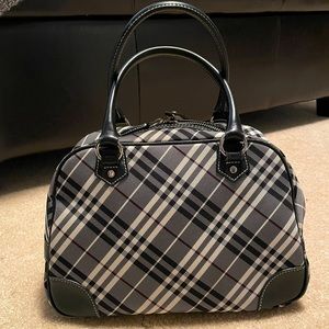 Burberry London Blue Label Bowling Bag Purse